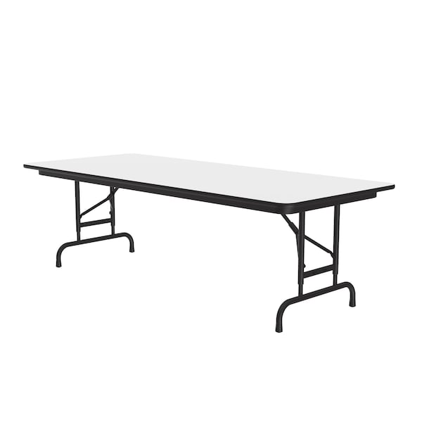 CFA Adjustable HPL Folding Tables 30x96 White
